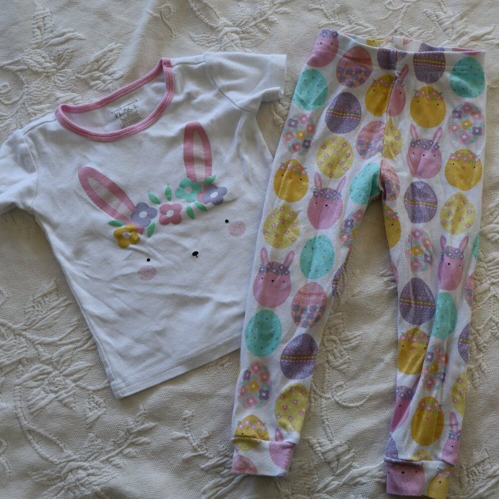 Easter Bunny Egg Pastel Pajamas The Children's Place 2T